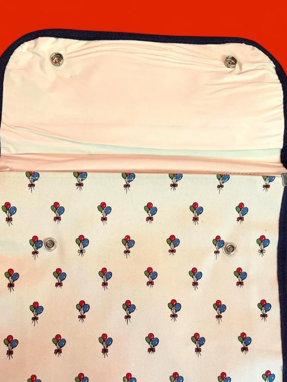 1983 Balloon Print Canvas Knapsack Deadstock